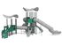 Set cu două turnuri pentru loc de joacă din materiale reciclate - BGL-1214 RECYCLED imagine 2