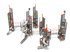 Set cu șase turnuri pentru loc de joacă - BGL-1410-1-9II24-1C miniatura 1