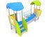 Set cu două turnuri cu podeț pentru loc de joacă - BGL-7107 miniatura 1