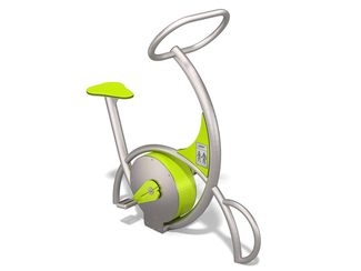 Bicicletă fitness pentru exterior - BGL-7818 inox imagine principala